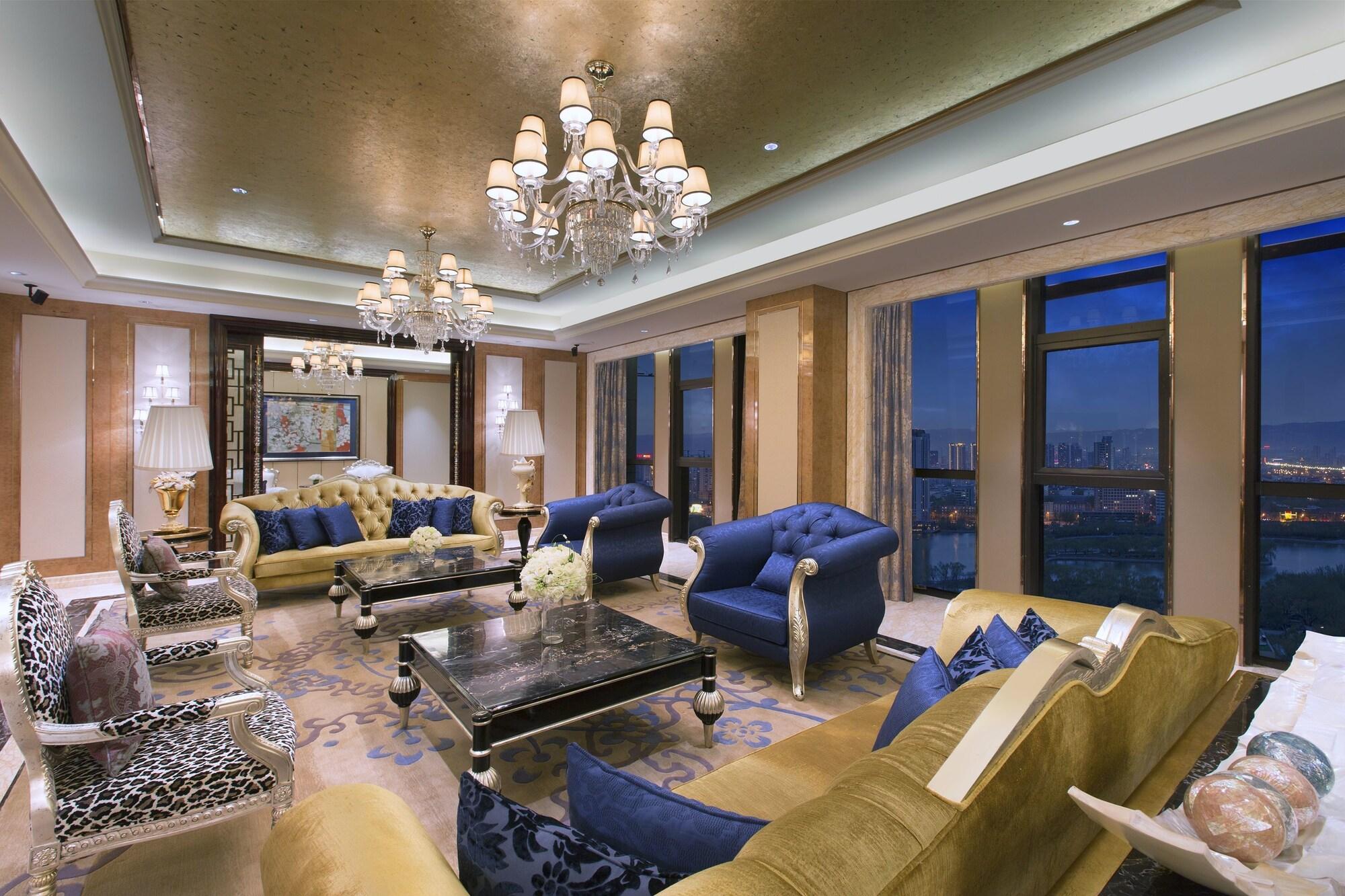 Hotel Wanda Vista Taiyuan Exterior foto